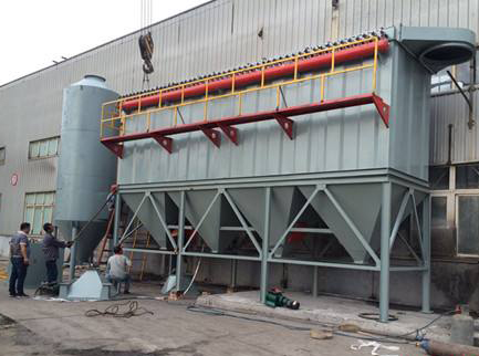 除塵器安裝案例